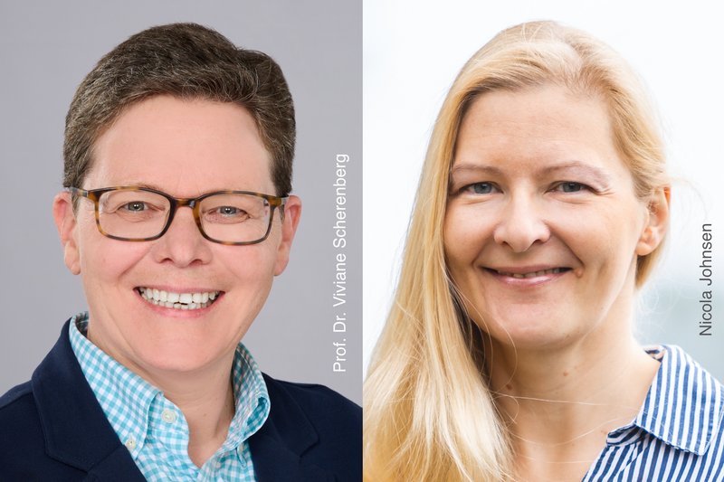 Collage Scherenberg und Johnsen