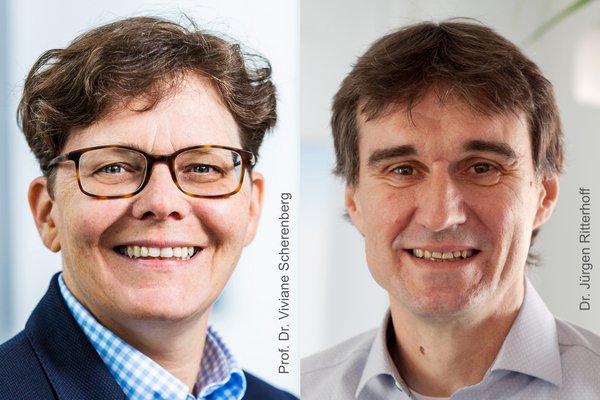 Prof. Dr. Viviane Scherenberg MPH und Dr. Jürgen Ritterhoff ist 